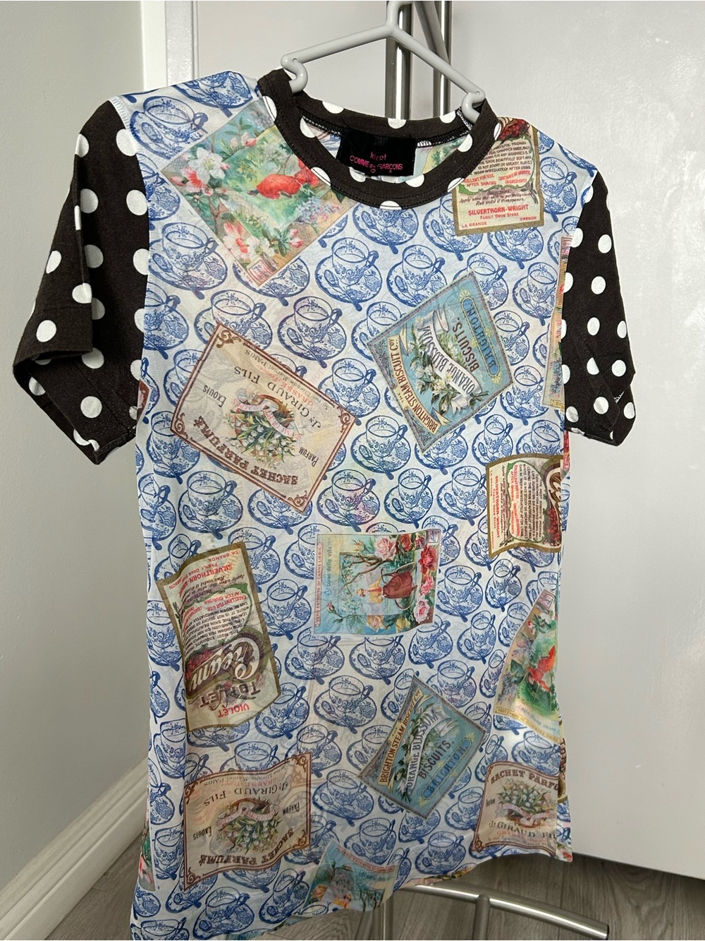 Rare See Through Tee by COMME des GARCONS triot